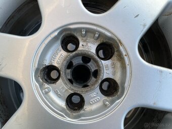 Alu disky VW 5x100 s pneu 195/65/15 - 5