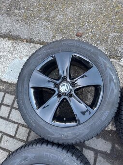 ORIGINÁL Alu Škoda Moon R16, 5x112 - TOP STAV - 5