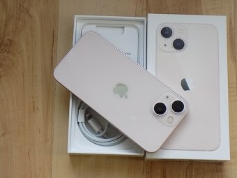 APPLE iPhone 13 mini 128GB Pink - ZÁRUKA - TOP STAV-100%bat - 5