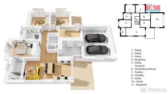 Prodej bytu 4+kk, 152 m², Praha, ul. Ke Smíchovu - 5