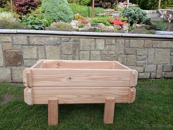 Dřevěné truhlíky na balkón/zahrada - 5