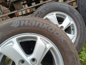 4x originální ALU kola z Hyundai IX35 s pneu R16 - 5