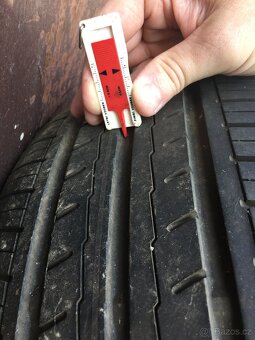 Prodám litá kola na bmw e36 na letních gumách 205/55/16 - 5
