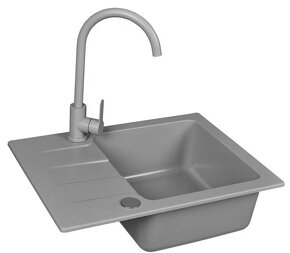 KUCHYŇSKÝ GRANITOVÝ DŘEZ DELINIA MONSUN S30 + BATERIE - 5