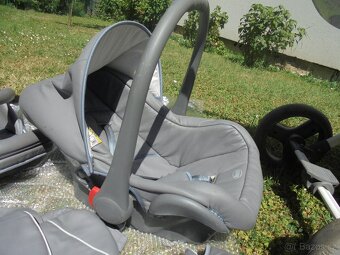 JUNAMA Impulse Eko-luxusní verze kočárku 3v1-houpací - 5