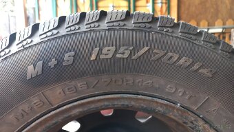 Pneumatiky Good Year M+S 195/70 r14 91 t - 5