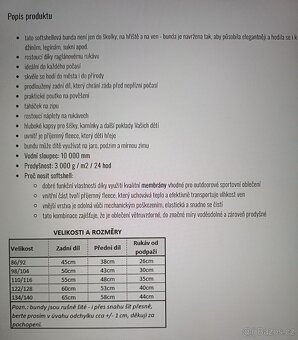 Musha-softshellová bunda-vel.122/128 - 5