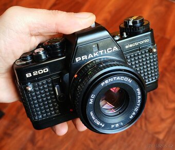 Practica B200 +2x objektiv zeiss Jena - 5