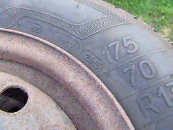 Prodám 2ks Zimních pneu 175/70 R13 Kleber //// Zamluveno - 5