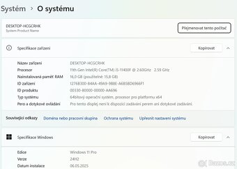 ☑️Herní PC i5 11400F,RTX 3050,16 GB RAM,1 TB SSD,WIFI - 5