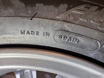 Michelin Alpin A4 zimní Nove 185/60 R15 + alu disky - 5