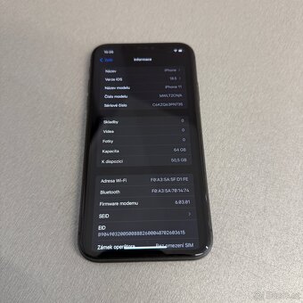 iPhone 11 64GB černý, 100% baterie, 12 měsíců záruka - 5