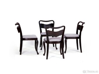 4x originální židle THONET, po přečalounění. - 5