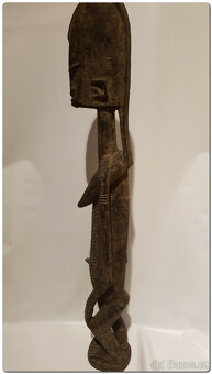 Socha Dogonů, dřevěná figurka ženského předka, Mali, Afrika, - 5
