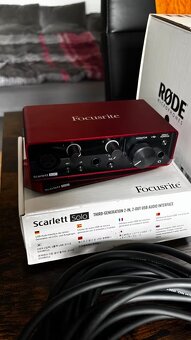 Rode NT1-A + Focusrite Scarlett Solo – nahrávací set - 5