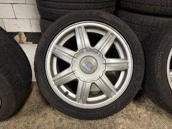 16palcová alu kola seat 5x100+letní pneu 205/45R16 - 5
