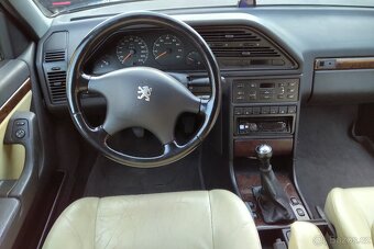 Peugeot 605 2.0 Turbo Benzín, Klima, Servis, Bez Koroze - 5