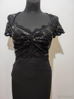 Nové dámské plesové šaty s flitry - 5