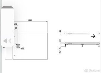 Sechová vanička Laufen - 5