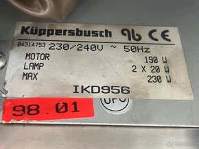 Stropní digestoř Kuppersbusch IKD 956, nerez-skleněný design - 5