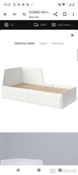 Rozkládací postel IKEA - 5