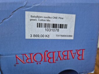 Babybjorn nosítko ONE, 3,5 - 15 kg - 5