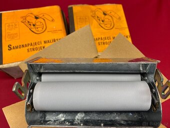 Malířské válečky strojek starý malířský váleček - 5