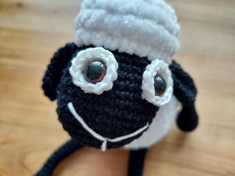 Pěkná nová hračka pro děti i dekorace ovečka Shaun hand made - 5