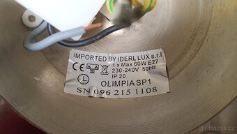 Závěsné svítidlo značky Ideal Lux - OLIMPIA SP1 - 5