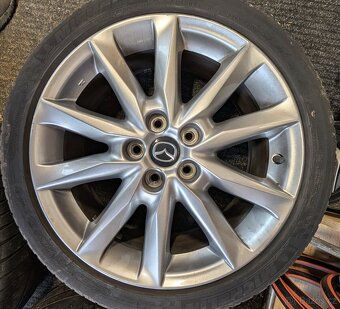 Mazda 3, originální alu kola, 7Jx18 ET50 5x114.3. - 5
