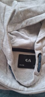 Chlapecká mikina 158/164/170, tepláky teplé - 5