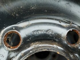 Prodám sadu disků Opel 5x110 R15,pneu 195/65/15 - 5