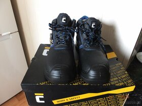 Nové zateplené pracovní kotníkové boty vel. 37. - 5