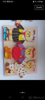 Dřevěná skládačka - 5