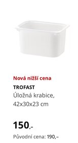 Úložný regál Trofast Ikea bílý - 5