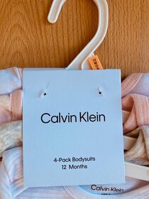 Nová sada 4ks dětských body Calvin Klein 12m/18m - 5