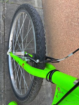 Kostka koloběžka Tour Fun G6 neonově žlutá - 5