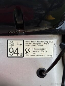 Sekačka Honda HRG465C3 SDE - 5
