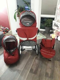 Kočárek Raf-pol BABYLUX ROSSO s autosedačkou
- 5