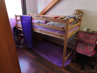 DĚTSKÉ POSTELE zvýšené s bunkrem - 5
