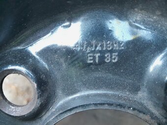 Prodám letní pneumatiky včetně disků 155/70 r13 - 5