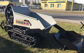 dumper, nakládací dumper, pásový dumper, železný kůň - 5