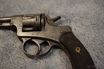 Revolver Nagant 1887, zlacené nápisy - 5