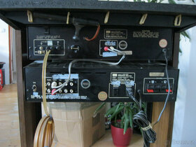 Sansui Amp AU-217+Tuner TU-217+Deck CS1110 audio rack GX-5 - 5