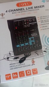 Mini mixpult Foyu FO-M004 s BT - 5
