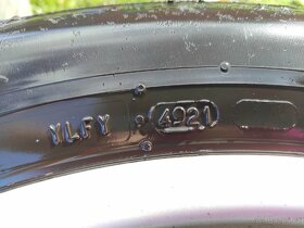 ALU disky originál BMW 5x120, 245/50 R18 + letní pneu - 5