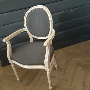 26x židle do restaurace medailon barokni secesni - 5