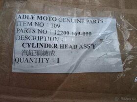 Hlava válce na čtyřkolku ADLY - 5