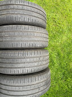 Prodám-Sadu Alu VW 5x100mm, ET43, R14,185/60R14 - 5