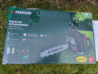 Nová ještě zabalená motorová pila PARKSIDE® - 5